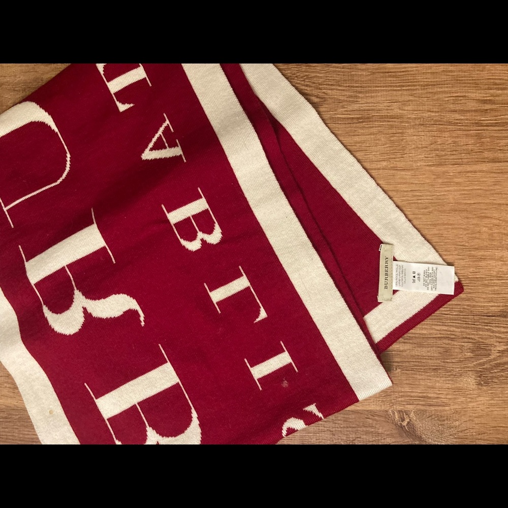 Authentic Burberry Scarf